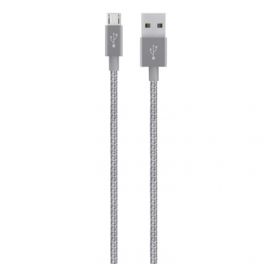 BELKIN Premium MIXIT Metallic Micro-USB to USB Cable - Grey