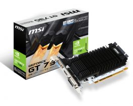 MSI GeForce GT 710 2GB 1x HDMI 1x DL-DVI-D 1x VGA Low Profile