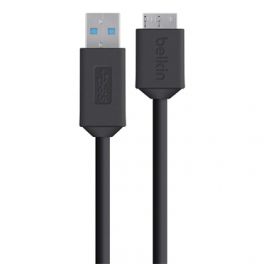 BELKIN USB 3.0 MICRO B CBL 0.9M  PRO SERIES